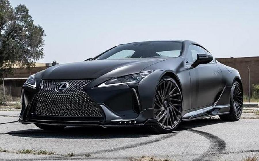 Lexus RC500 Satin Black by Impressive Wrap '2018